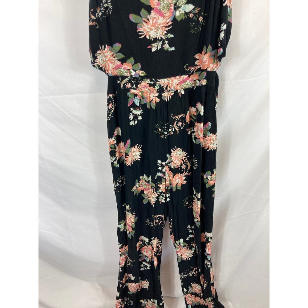 American Eagle Floral Print Jumpsuit Size Medium - Picture 2 of 6